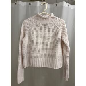 Hippie Rose Plush Crop Turtleneck, womens size M